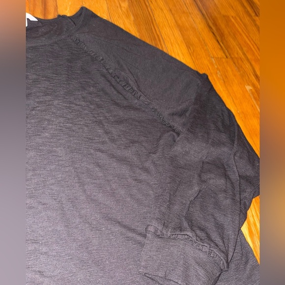 Lauren Conrad Black Long Sleeve Top - Picture 3 of 7